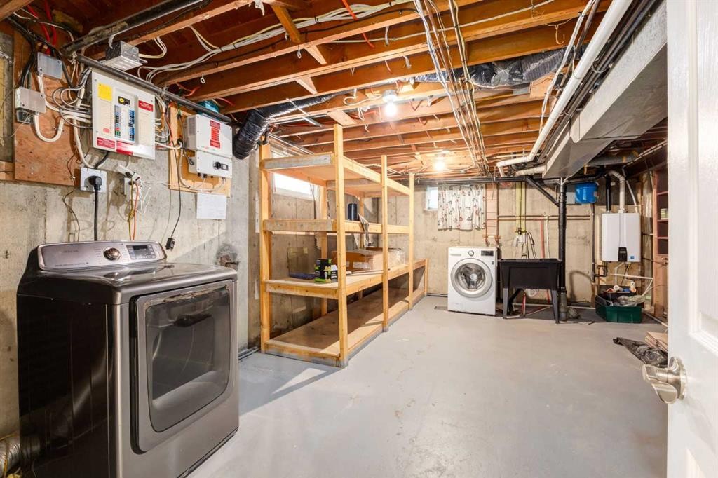7203 5 Street Sw, Calgary, AB - Indoor Photo Showing Laundry Room