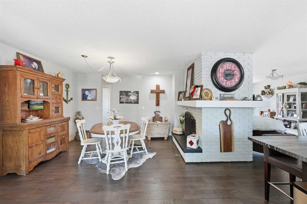 2406 26 Street, Nanton, AB - Indoor Photo Showing Dining Room