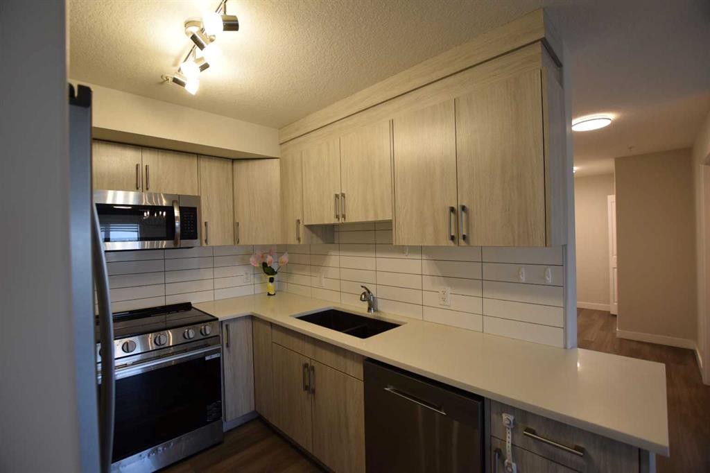 2318-6118 80 Avenue Ne, Calgary, AB - Indoor Photo Showing Kitchen