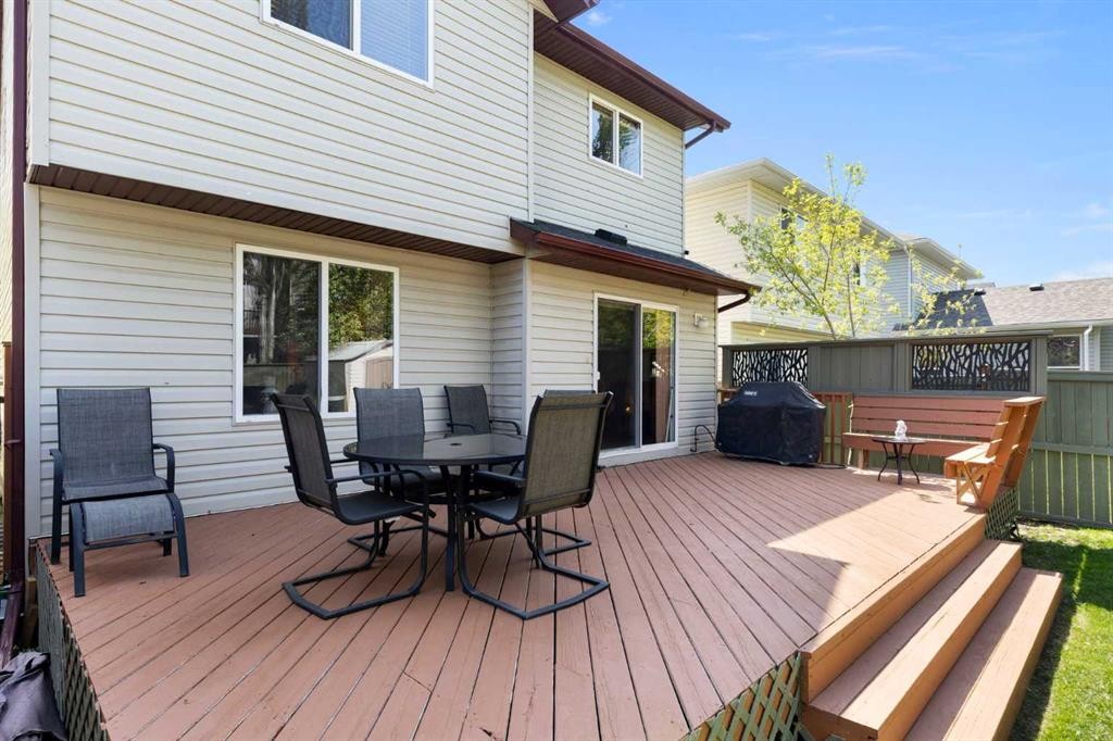 34 Tuscany Meadows Drive Nw, Calgary, AB - Outdoor With Deck Patio Veranda With Exterior