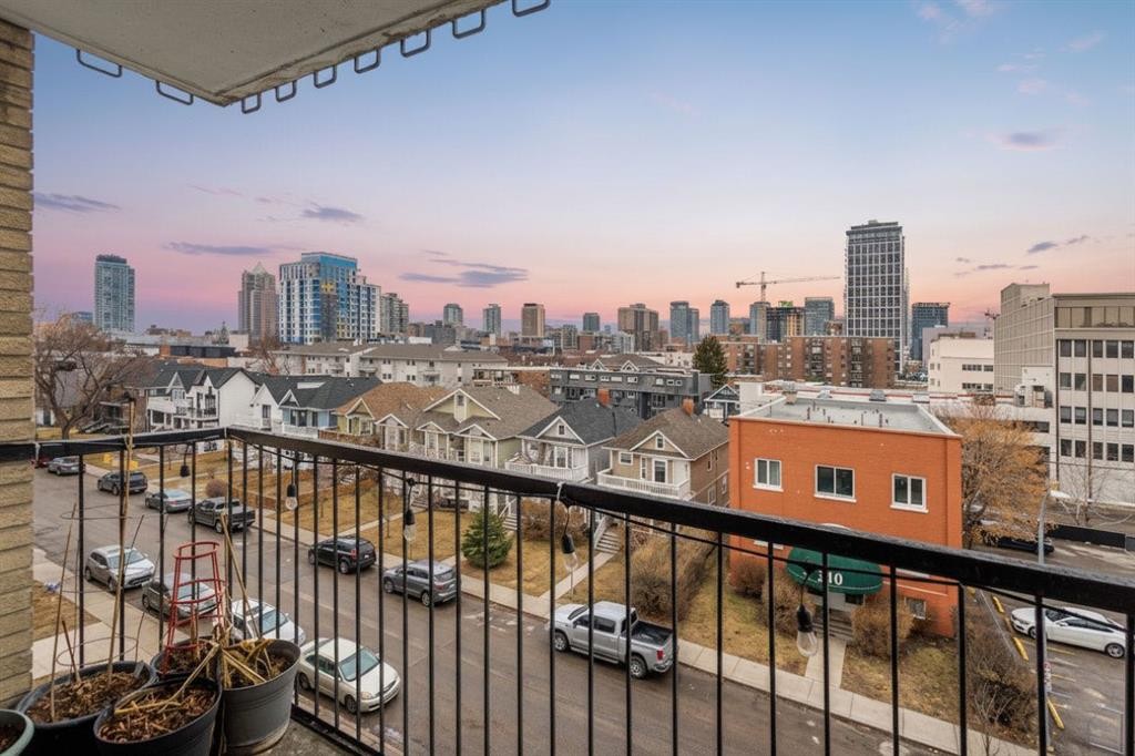408-505 19 Avenue Sw, Calgary, AB - Outdoor With Balcony