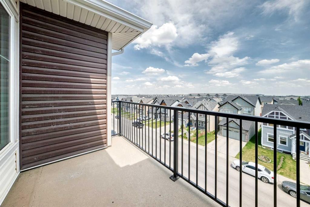 2406-15 Skyview Point Crescent, Calgary, AB - Outdoor With Balcony With Exterior