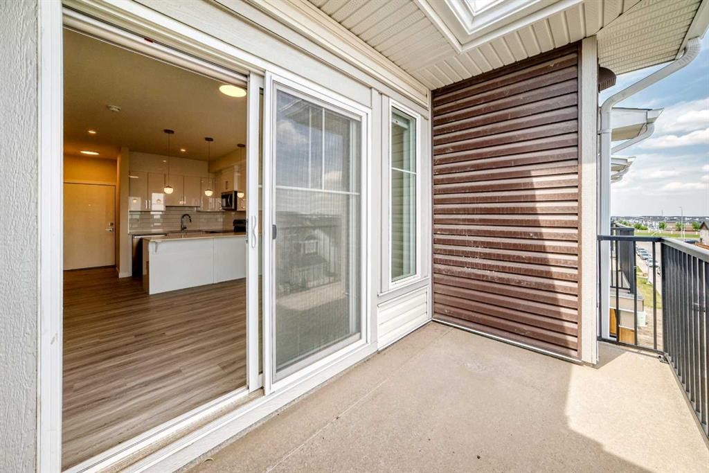 2406-15 Skyview Point Crescent, Calgary, AB - Outdoor With Balcony With Exterior