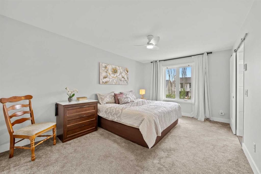 260 Riverside Mews Se, Calgary, AB - Indoor Photo Showing Bedroom