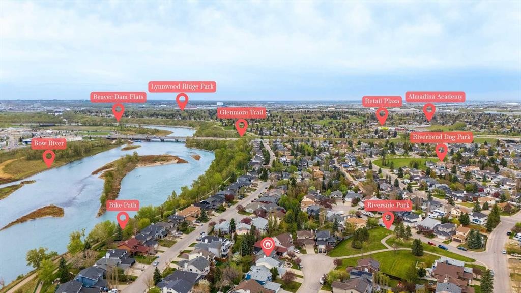 260 Riverside Mews Se, Calgary, AB - Outdoor With View