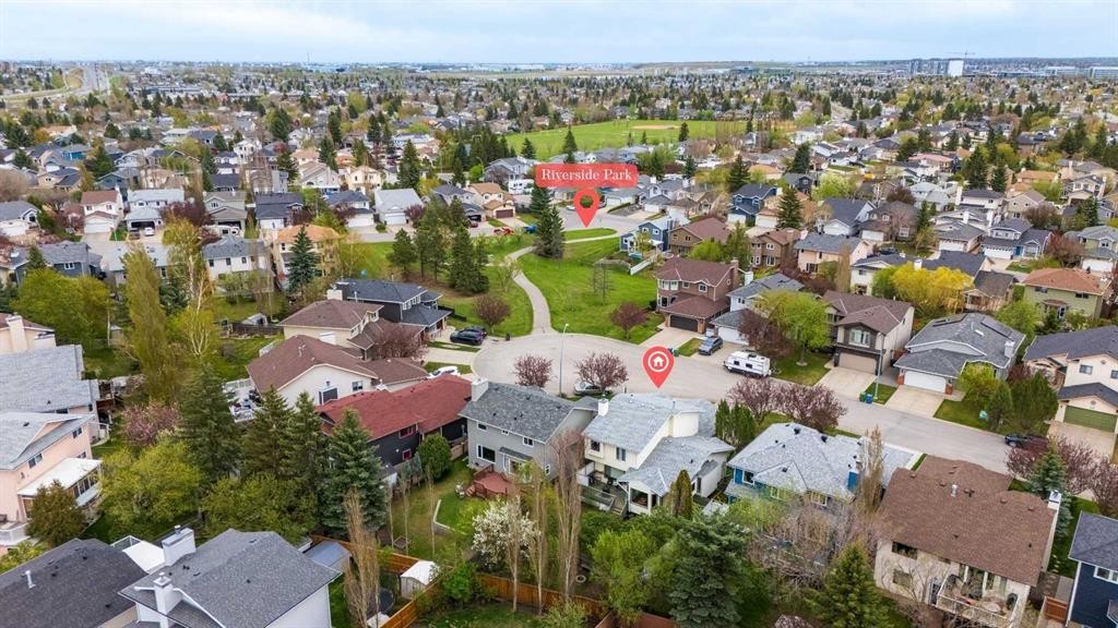 260 Riverside Mews Se, Calgary, AB - Outdoor With View