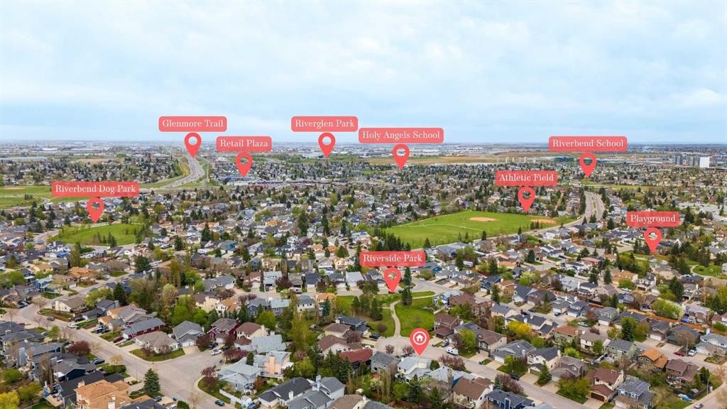 260 Riverside Mews Se, Calgary, AB - Outdoor With View