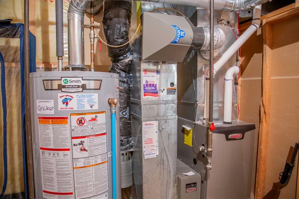 272 Covington Road Ne, Calgary, AB - Indoor Photo Showing Basement