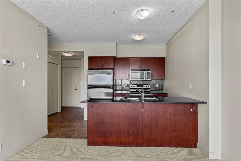 903-8710 Horton Road Sw, Calgary, AB - Indoor Photo Showing Kitchen