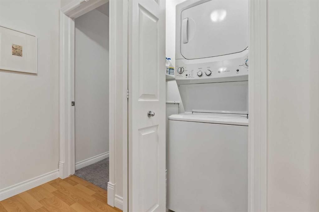 310-1631 28 Avenue Sw, Calgary, AB - Indoor Photo Showing Laundry Room
