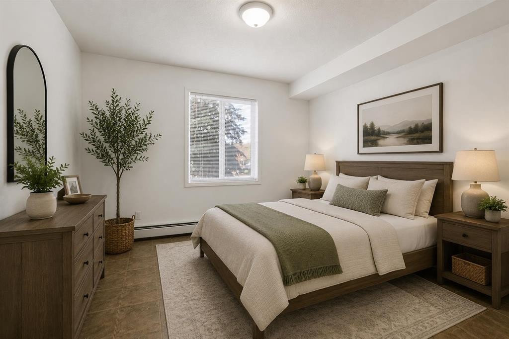 1128-2395 Eversyde Avenue Sw, Calgary, AB - Indoor Photo Showing Bedroom