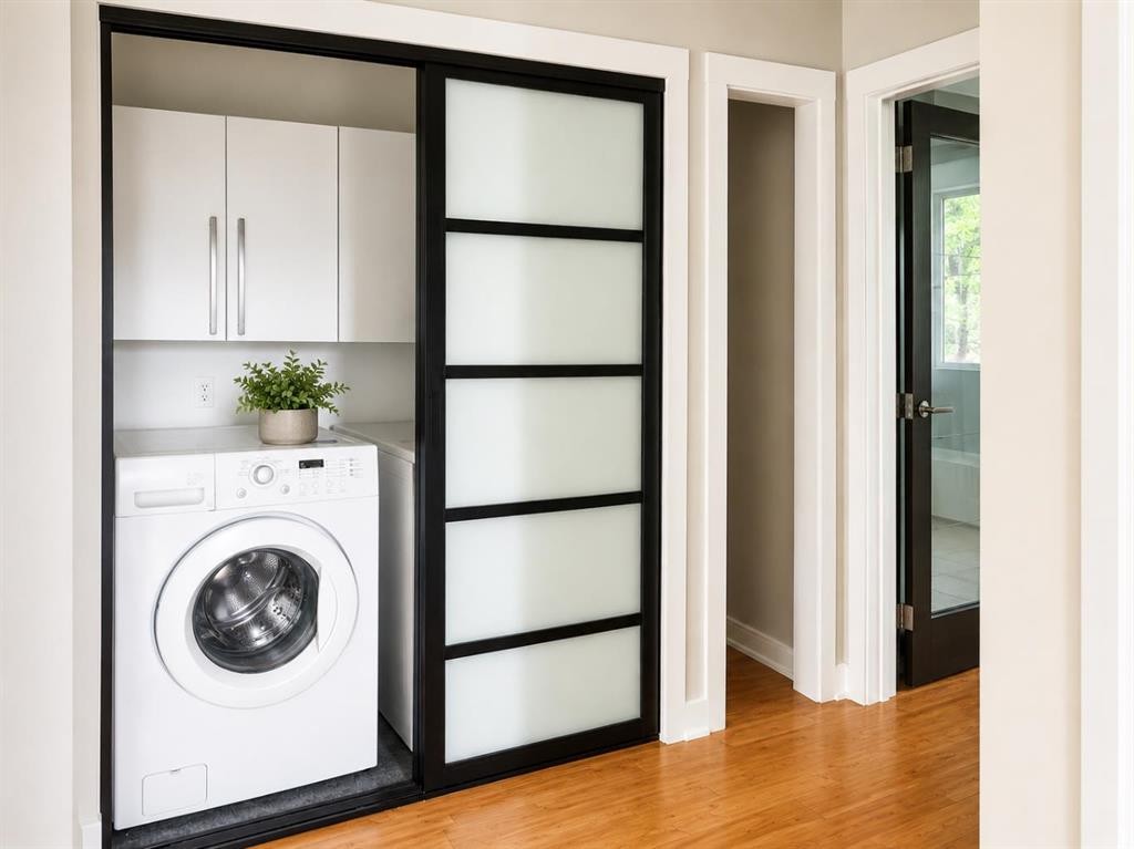 131 8 Avenue Ne, Calgary, AB - Indoor Photo Showing Laundry Room