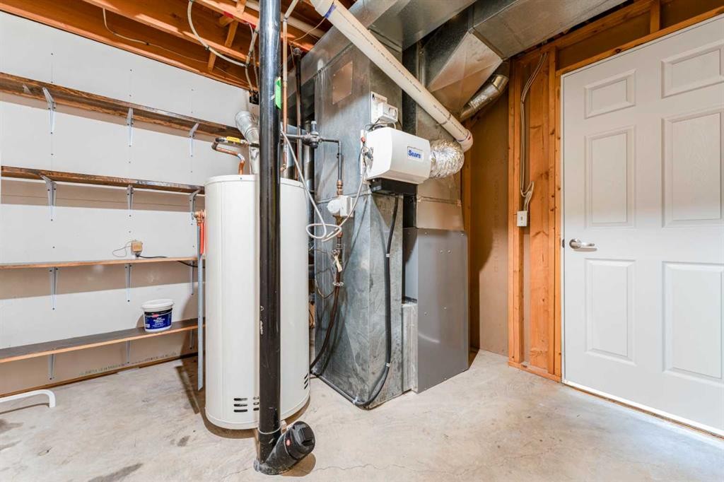 145 Hawkdale Circle Nw, Calgary, AB - Indoor Photo Showing Basement