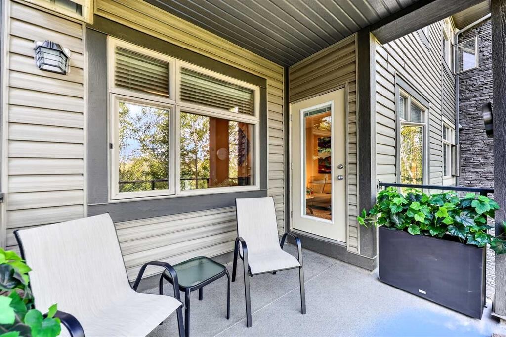 216-35 Aspenmont Heights Sw, Calgary, AB - Outdoor With Deck Patio Veranda With Exterior