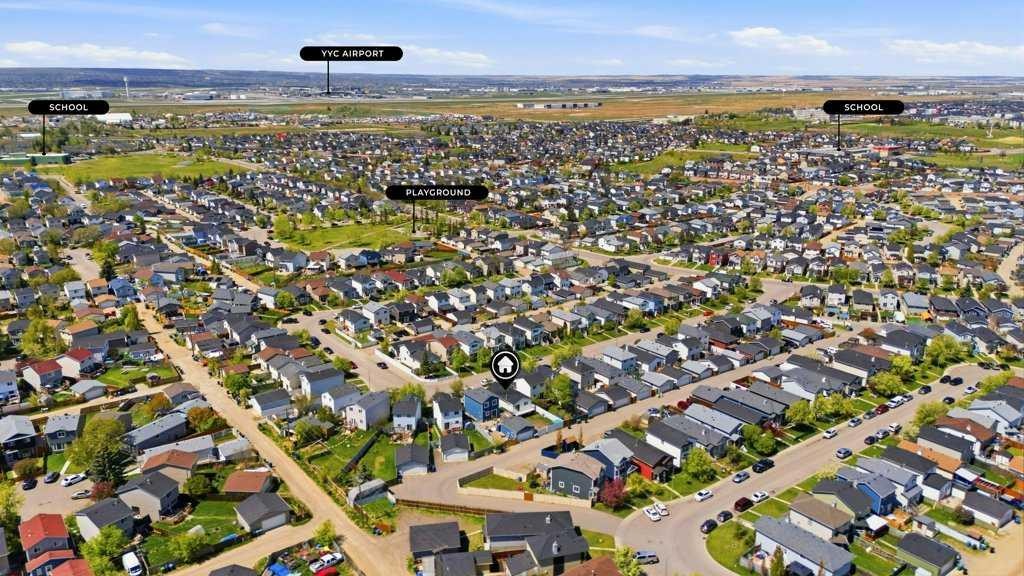 141 Martin Crossing Crescent Ne, Calgary, AB - Outdoor With View