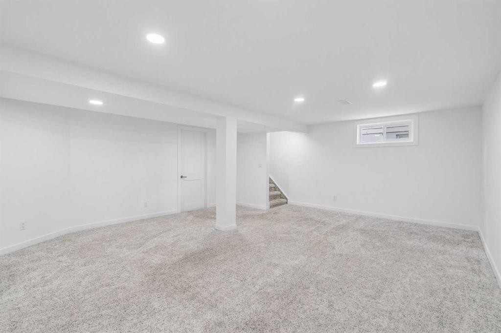 7224 Farrell Road Se, Calgary, AB - Indoor Photo Showing Basement