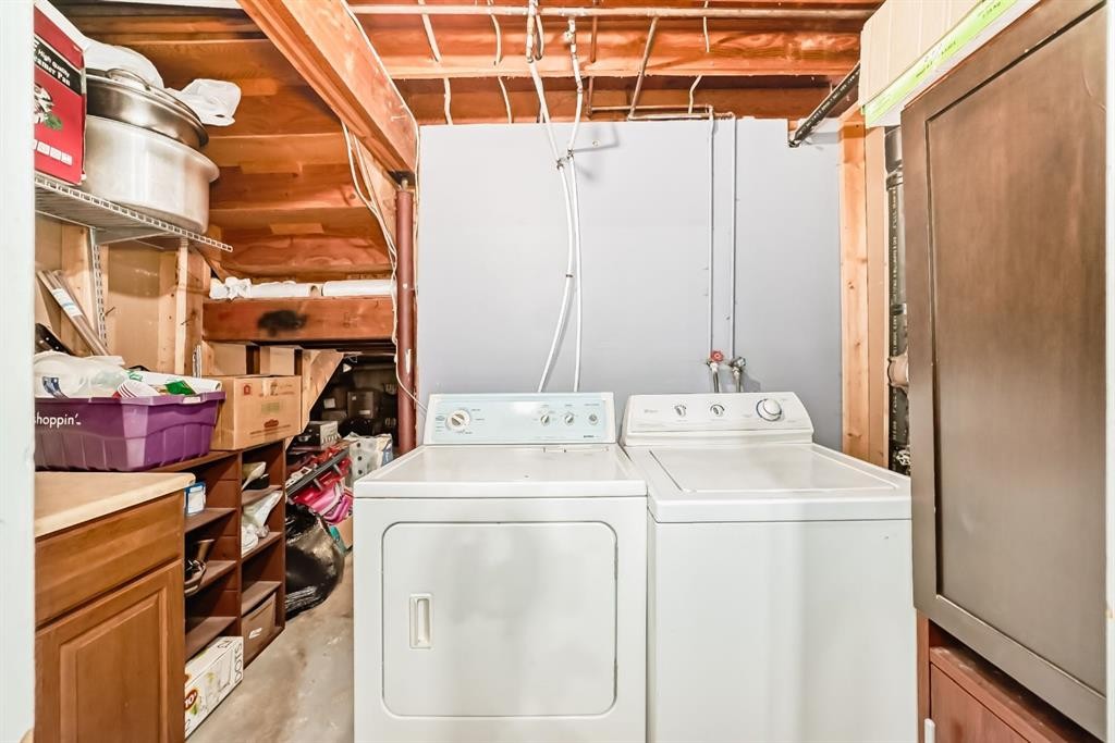 116 Pineson Place Ne, Calgary, AB - Indoor Photo Showing Laundry Room
