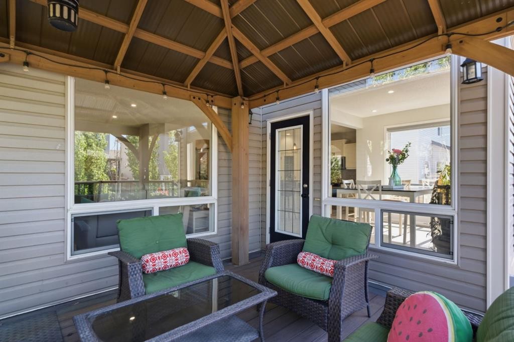 212 Willowmere Close, Chestermere, AB - Outdoor With Deck Patio Veranda With Exterior
