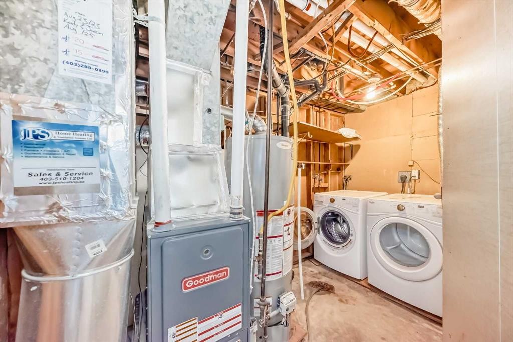 703 58 Street Se, Calgary, AB - Indoor Photo Showing Laundry Room