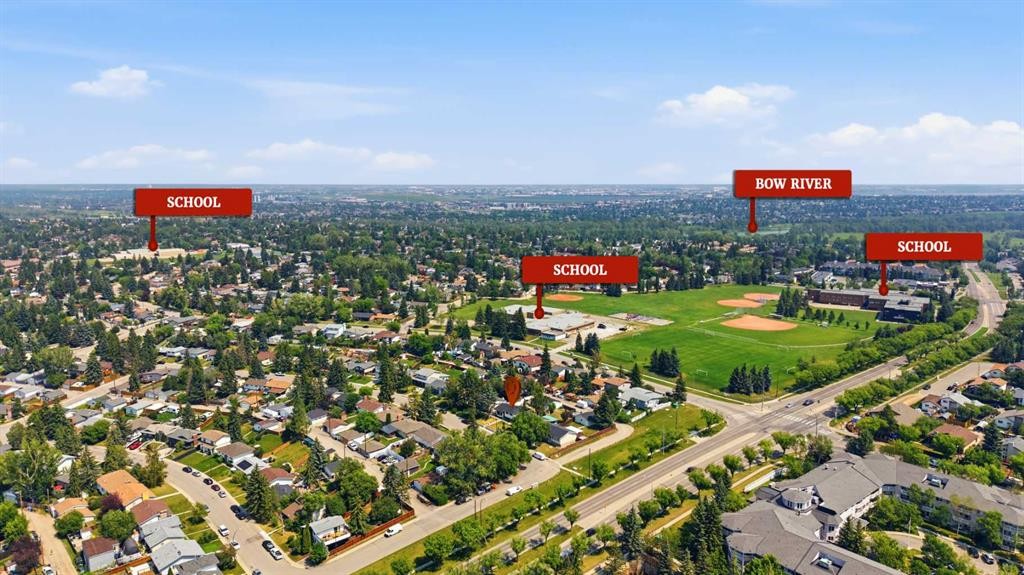 312 Queensland Road Se, Calgary, AB - Outdoor With View