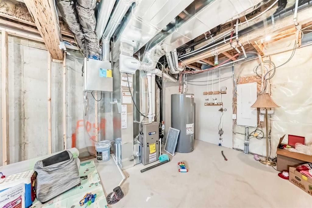 1387 148 Avenue Nw, Calgary, AB - Indoor Photo Showing Basement