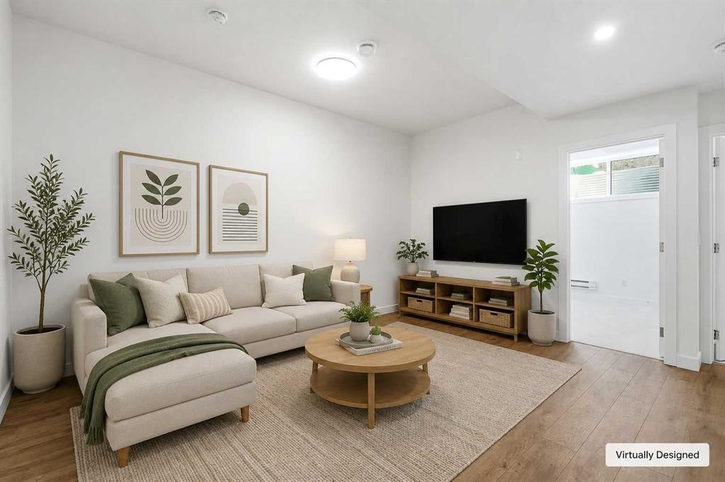 9993 Huxbury Drive Ne, Calgary, AB - Indoor Photo Showing Living Room