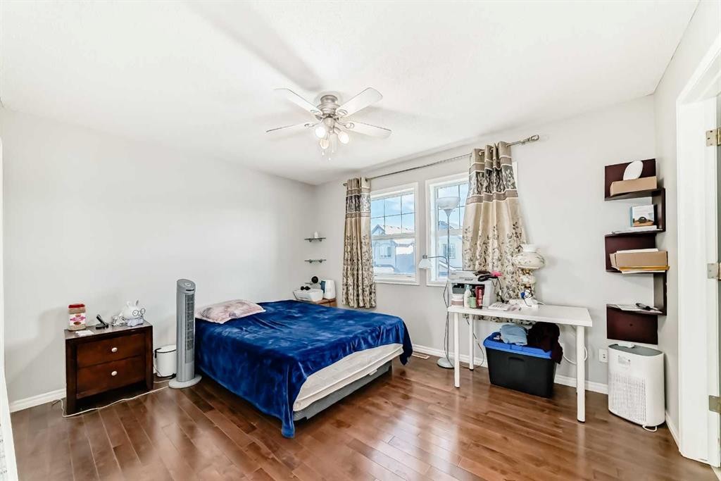 16 Skyview Springs Road Ne, Calgary, AB - Indoor Photo Showing Bedroom