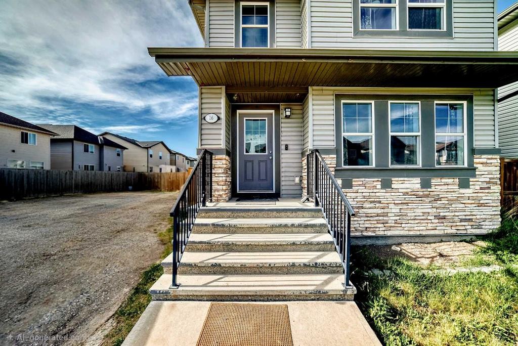 16 Skyview Springs Road Ne, Calgary, AB - Outdoor With Deck Patio Veranda