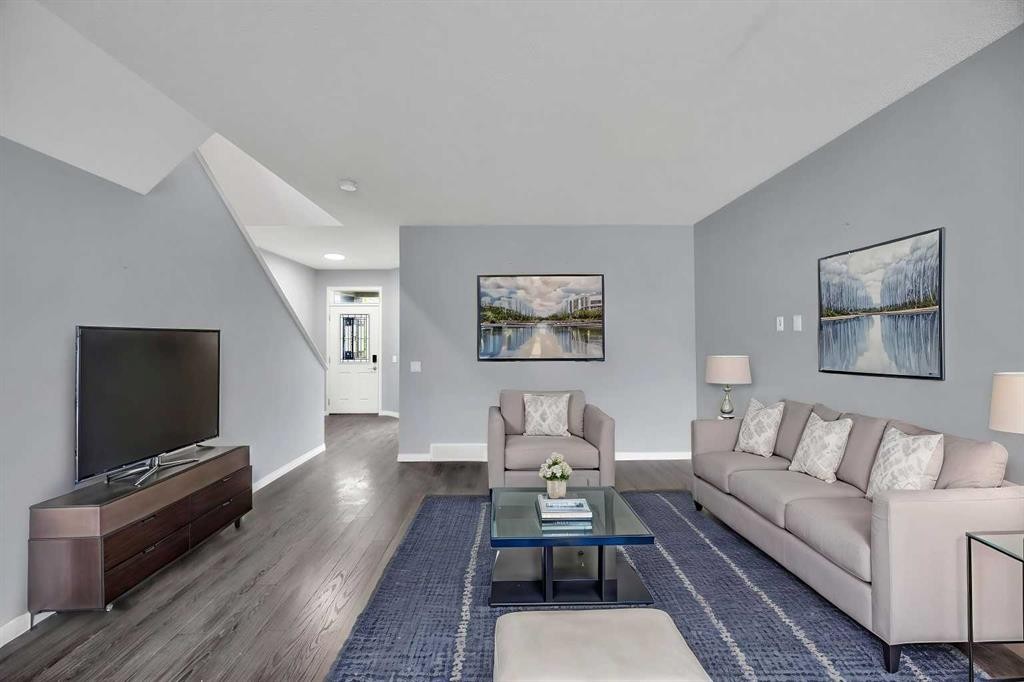 281 Cornerstone Passage Ne, Calgary, AB - Indoor Photo Showing Living Room