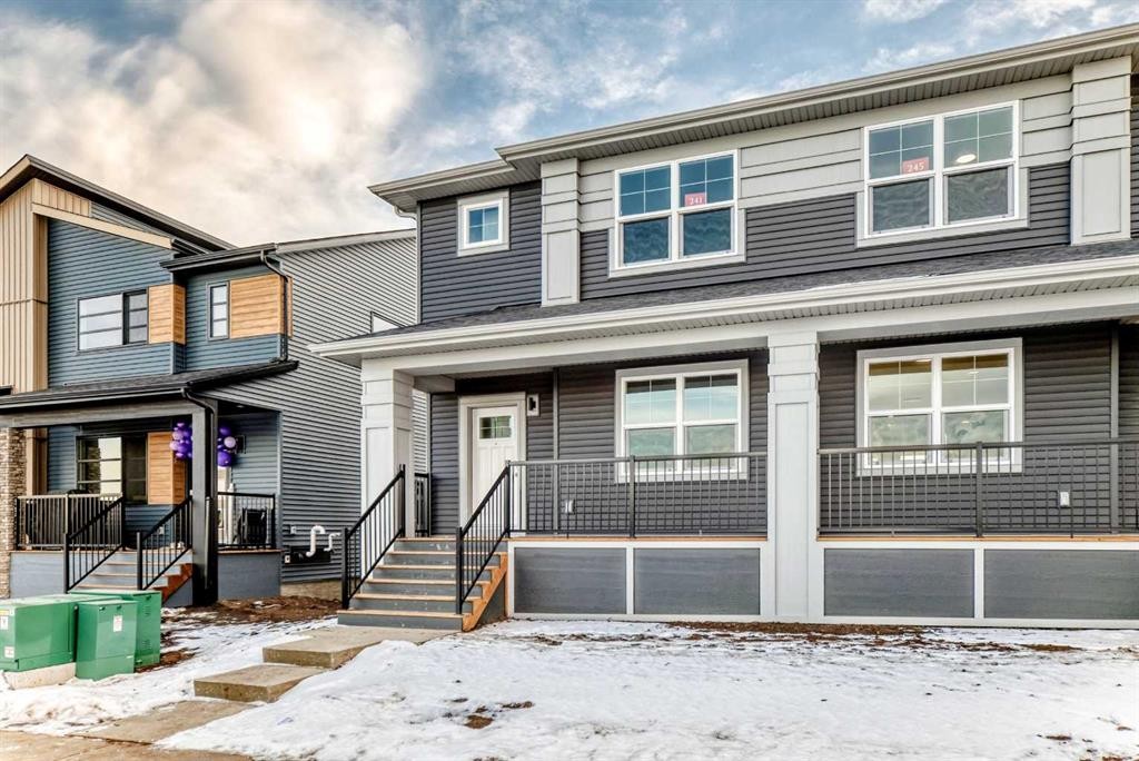 241 Bridgeport Gate, Chestermere, AB - Outdoor With Facade