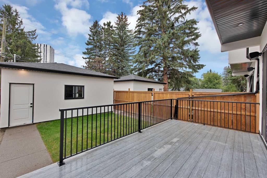2221 Halifax Crescent Nw, Calgary, AB - Outdoor With Deck Patio Veranda With Exterior