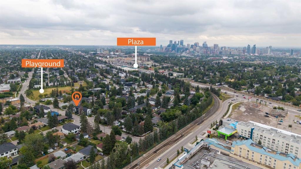 2221 Halifax Crescent Nw, Calgary, AB - Outdoor With View