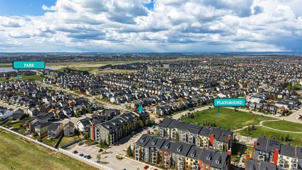 1204-755 Copperpond Boulevard Se, Calgary, AB - Outdoor With View