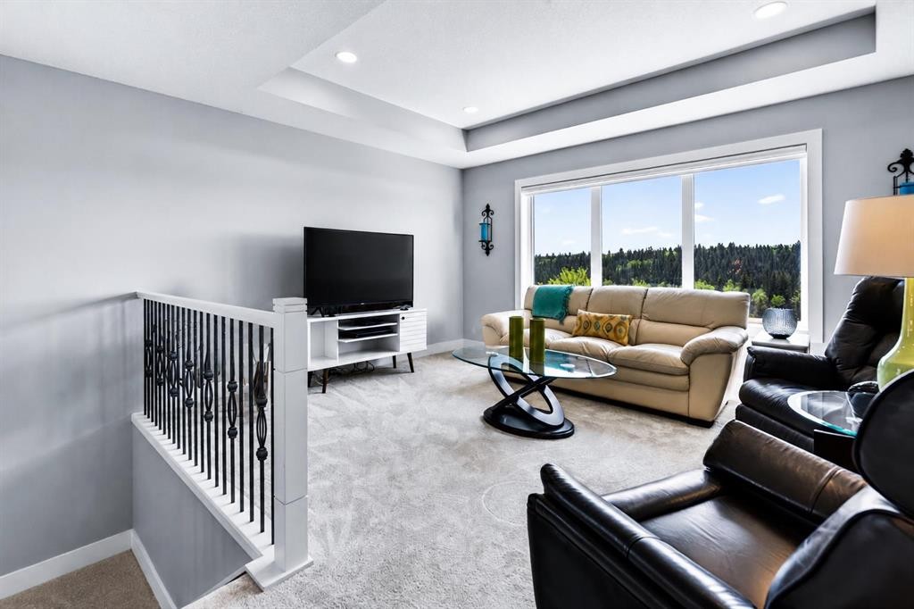219 Legacy Mount Se, Calgary, AB - Indoor Photo Showing Living Room
