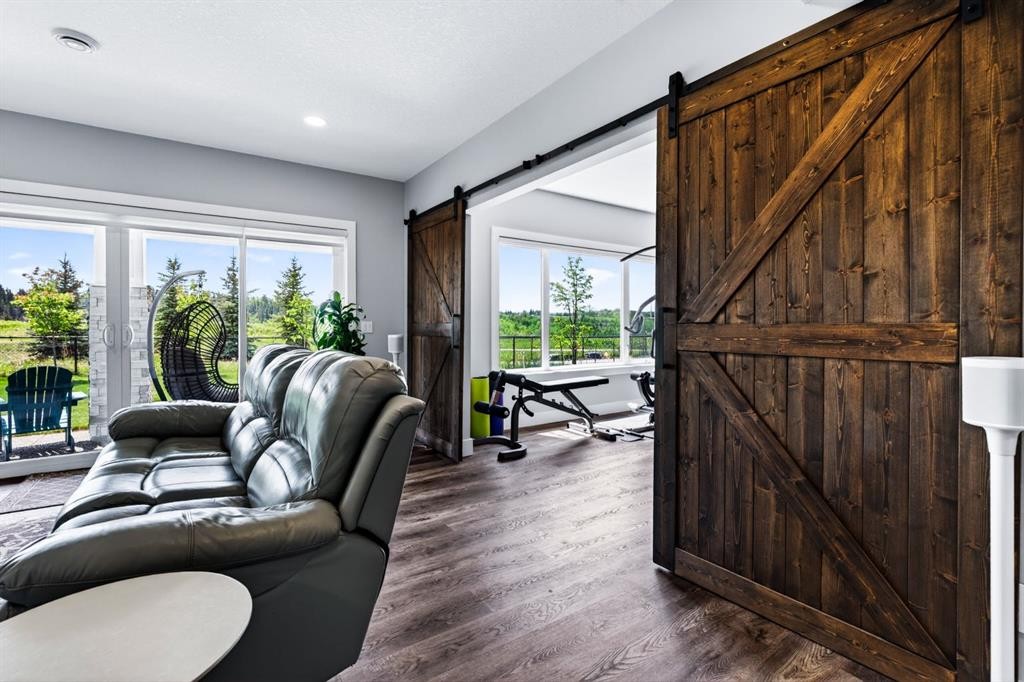 219 Legacy Mount Se, Calgary, AB - Indoor Photo Showing Gym Room