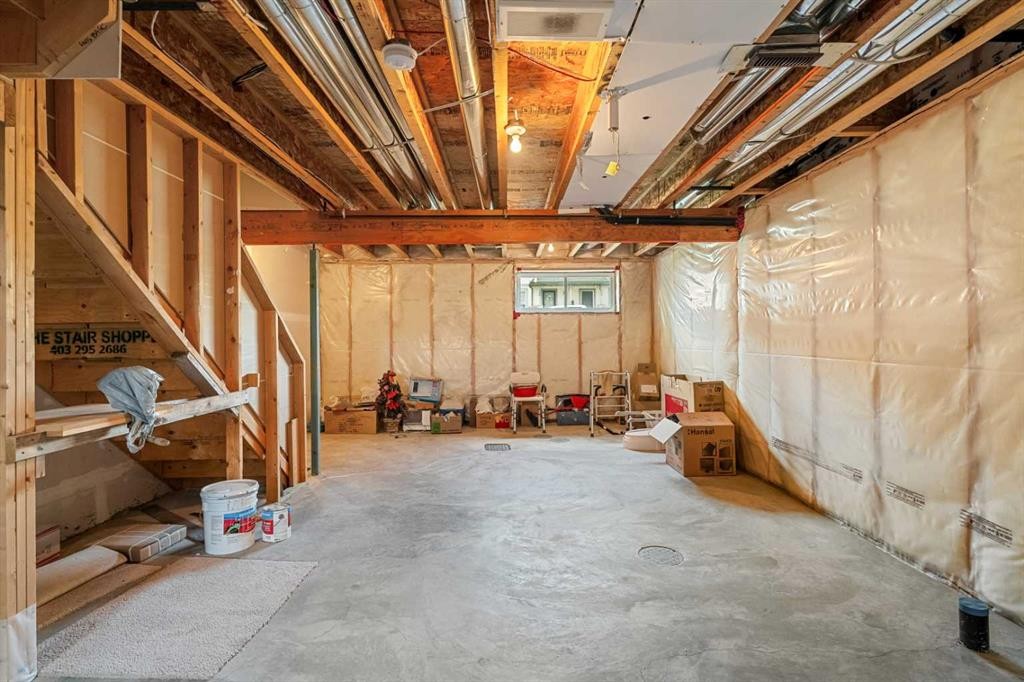 249 Elgin Meadows Park Se, Calgary, AB - Indoor Photo Showing Basement