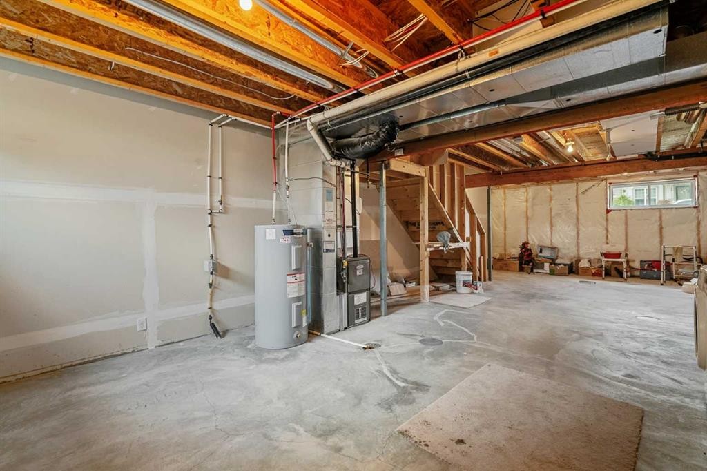 249 Elgin Meadows Park Se, Calgary, AB - Indoor Photo Showing Basement