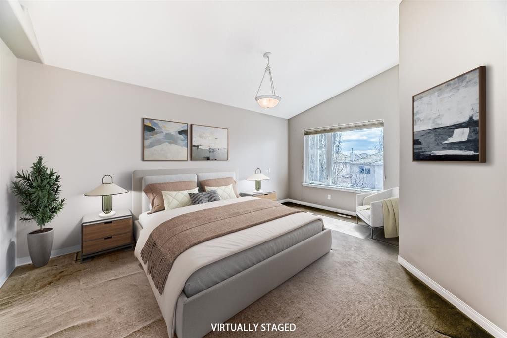 35 Arbour Vista Way Nw, Calgary, AB - Indoor Photo Showing Bedroom