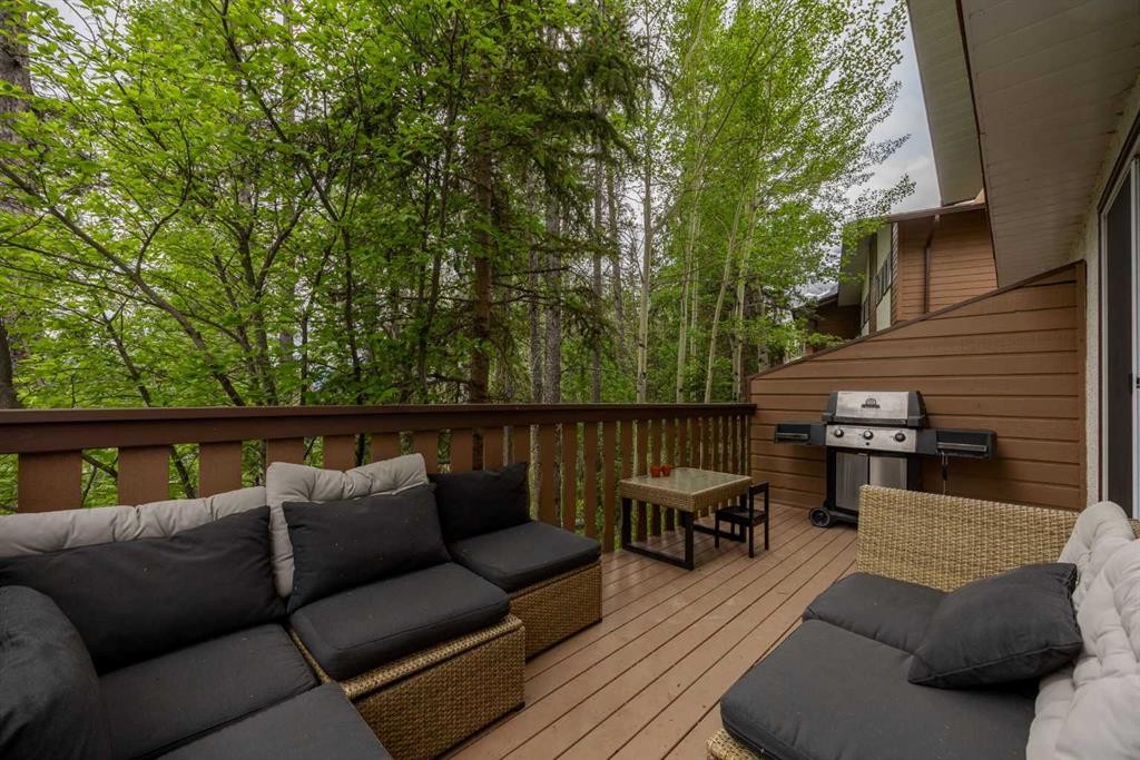 1-1061 Evergreen Circle, Canmore, AB - Outdoor With Deck Patio Veranda With Exterior