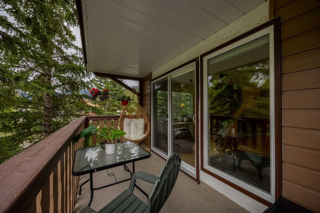 1-1061 Evergreen Circle, Canmore, AB - Outdoor With Deck Patio Veranda With Exterior