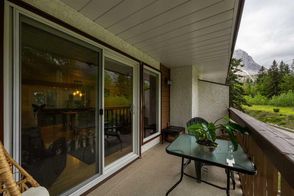 1-1061 Evergreen Circle, Canmore, AB - Outdoor With Deck Patio Veranda With Exterior