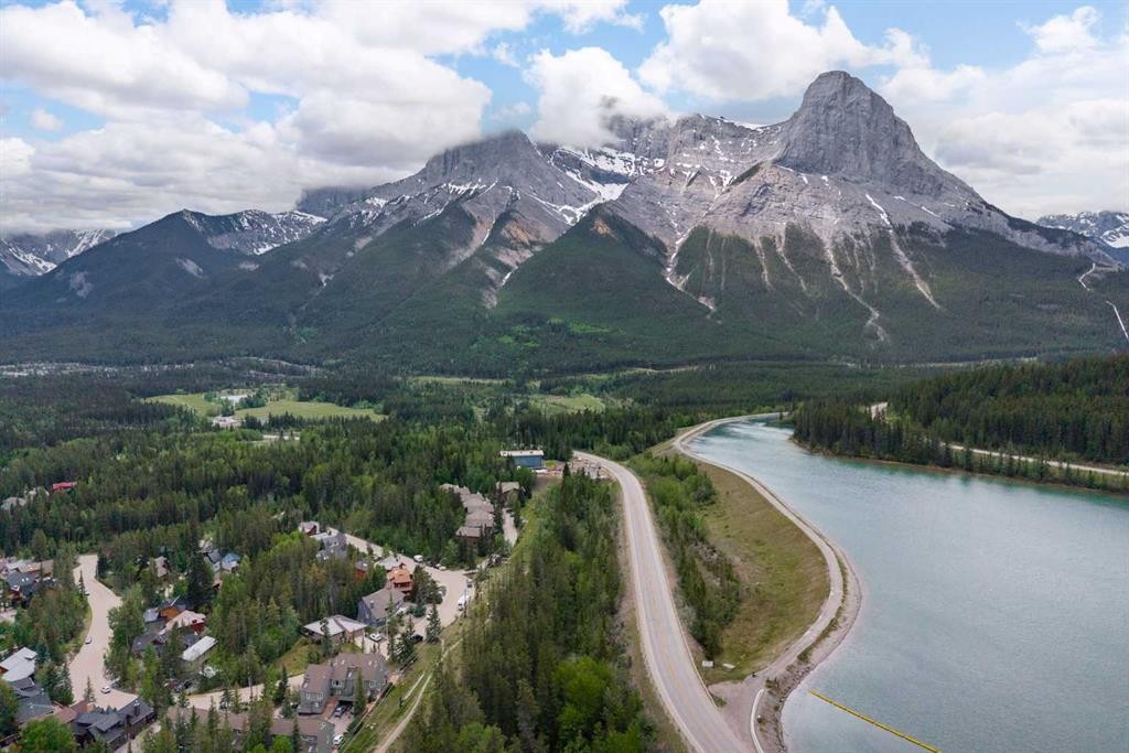1-1061 Evergreen Circle, Canmore, AB - Outdoor With Body Of Water With View