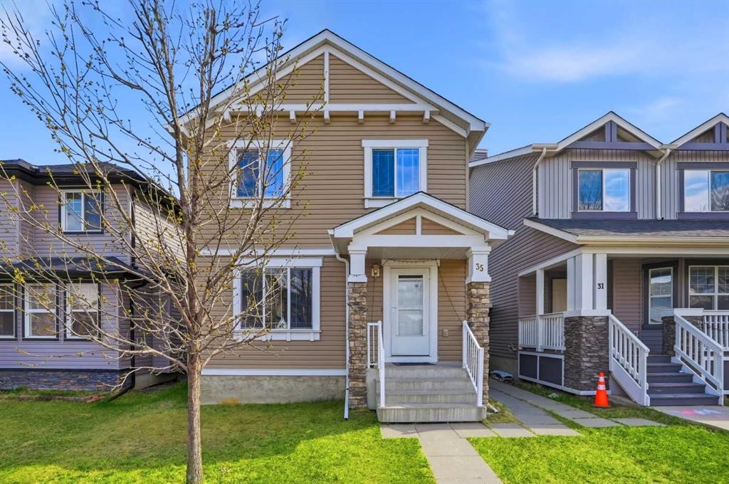 35 Saddlebrook Link Ne, Calgary, AB - Outdoor With Facade