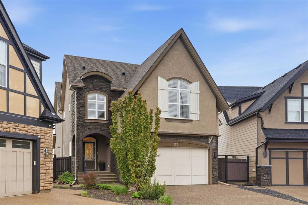 127 Marquis Grove Se, Calgary, AB - Outdoor With Facade