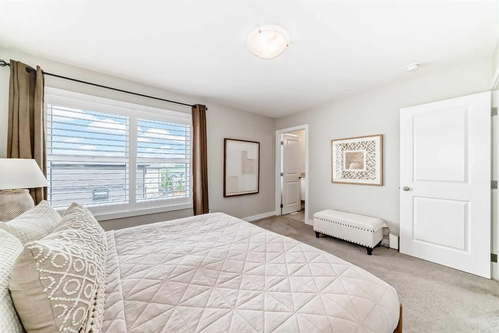116 Precedence Way, Cochrane, AB - Indoor Photo Showing Bedroom