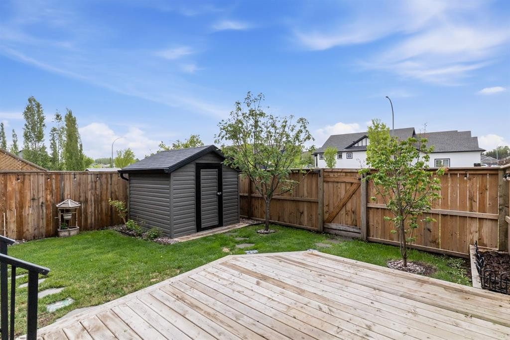 26 Violet Close, Olds, AB - Outdoor With Deck Patio Veranda