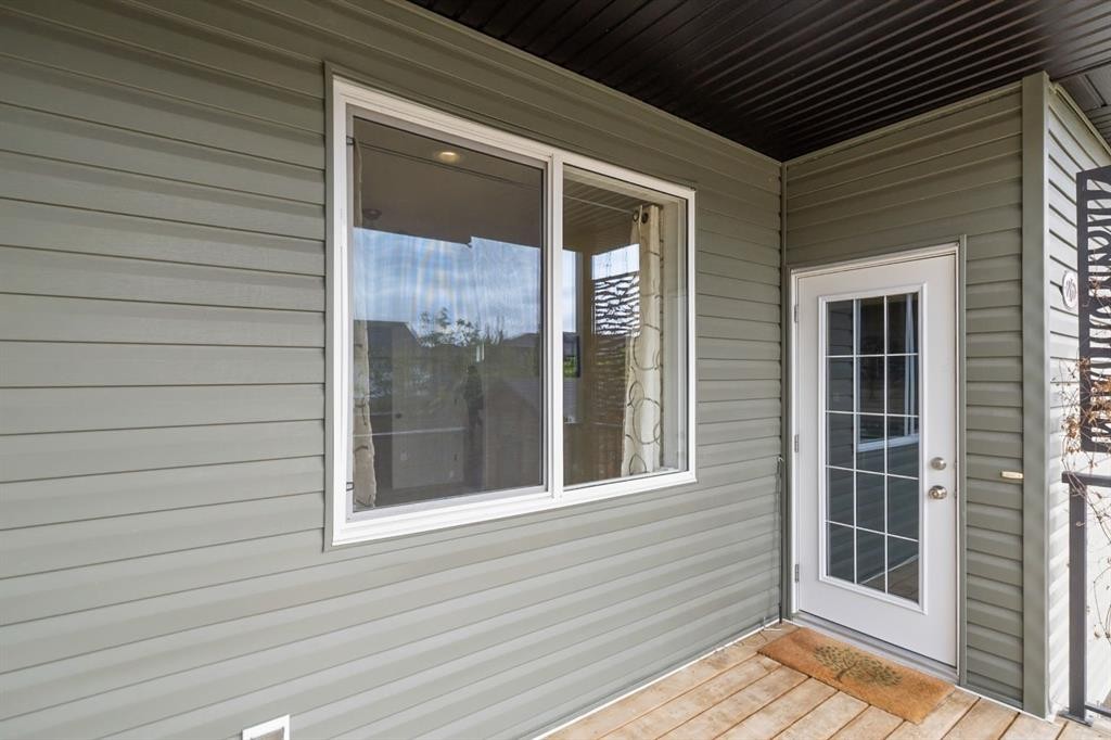 26 Violet Close, Olds, AB - Outdoor With Deck Patio Veranda With Exterior