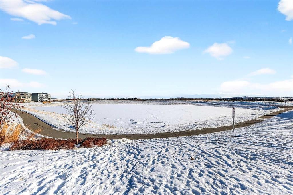 50 Creekside Way Sw, Calgary, AB - Outdoor With Body Of Water With View
