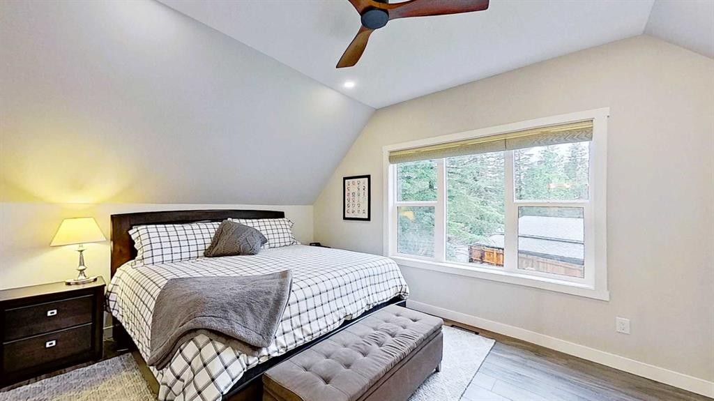 15 Echlin Court, Bragg Creek, AB - Indoor Photo Showing Bedroom