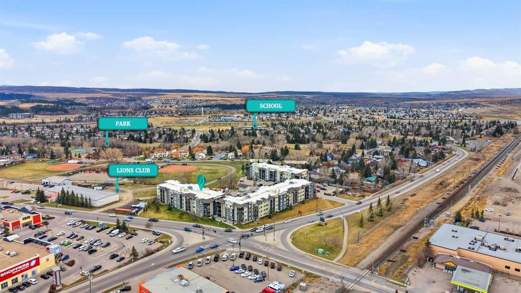 1219-625 Glenbow Drive, Cochrane, AB - Outdoor With View